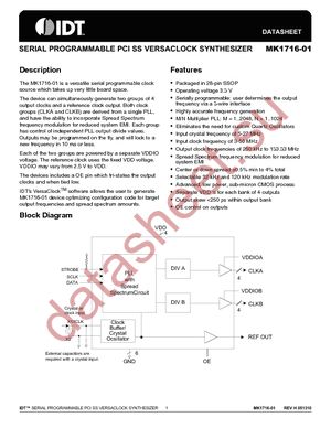 MK1716-01RLFTR datasheet  